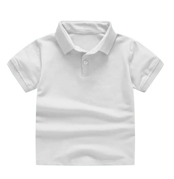 PLAIN WHITE COLLAR T-SHIRT